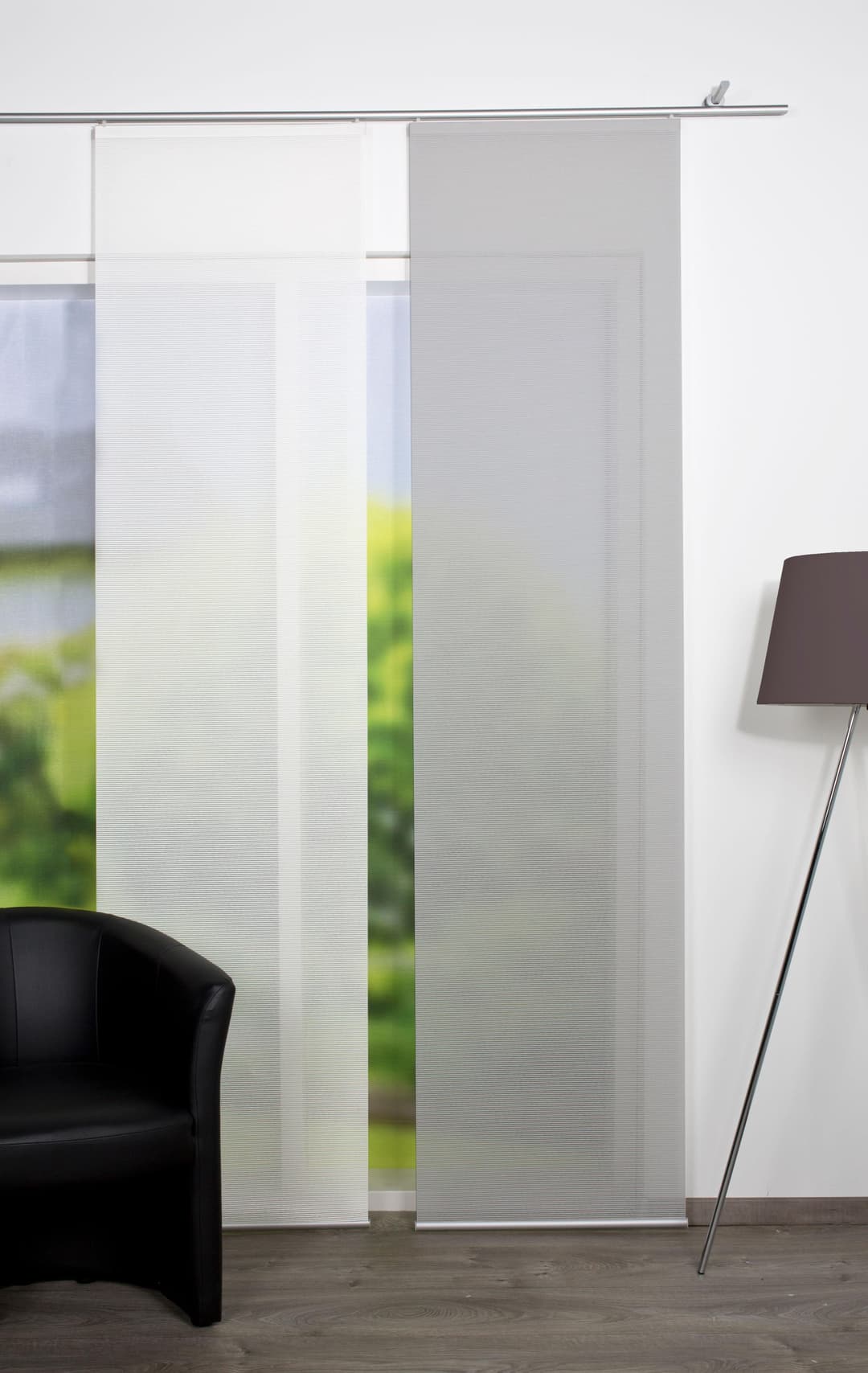 Vision S Schiebegardine ROM | Grau