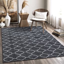 Sanat Teppich Boho 8202 | Schwarz