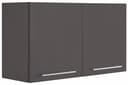 wiho Küchen Hängeschrank Flexi2 Breite 100 cm | Schwarz