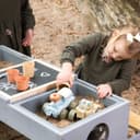 MUDDY BUDDY® Garten-Kindersitzgruppe Creator | Holztöne 4