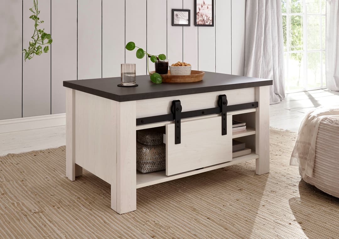 Home affaire Couchtisch SHERWOOD | Weiß