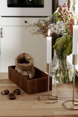 WENKO Aufbewahrungsbox Mera | Braun