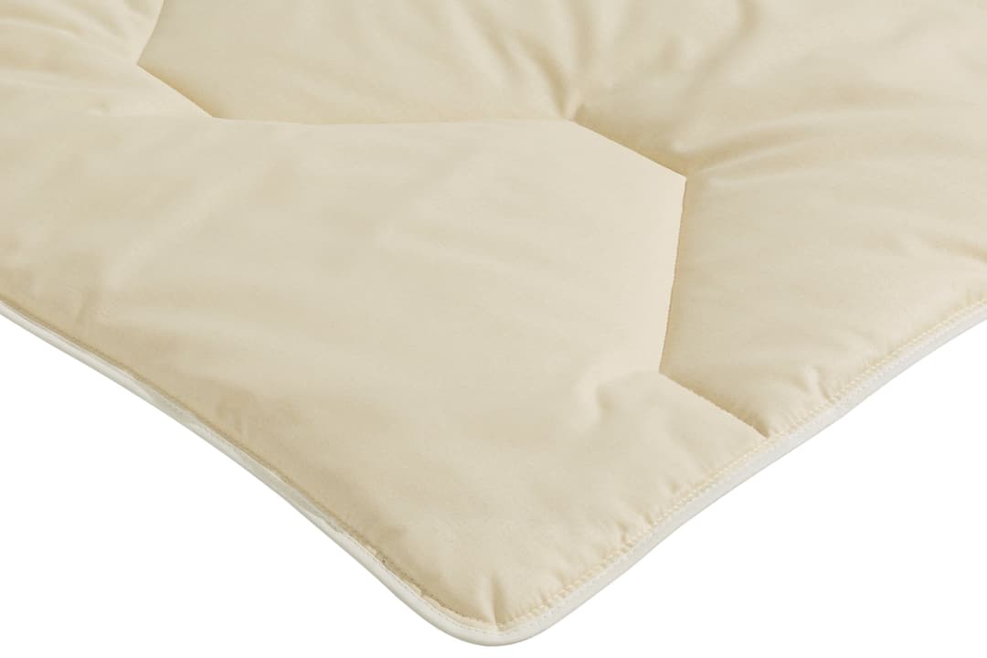OTTO home Naturfaserbettdecke Baumwolle 60 °C | Beige
