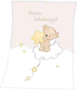 Babydecke Kleiner Schutzengel | Mehrfarbig