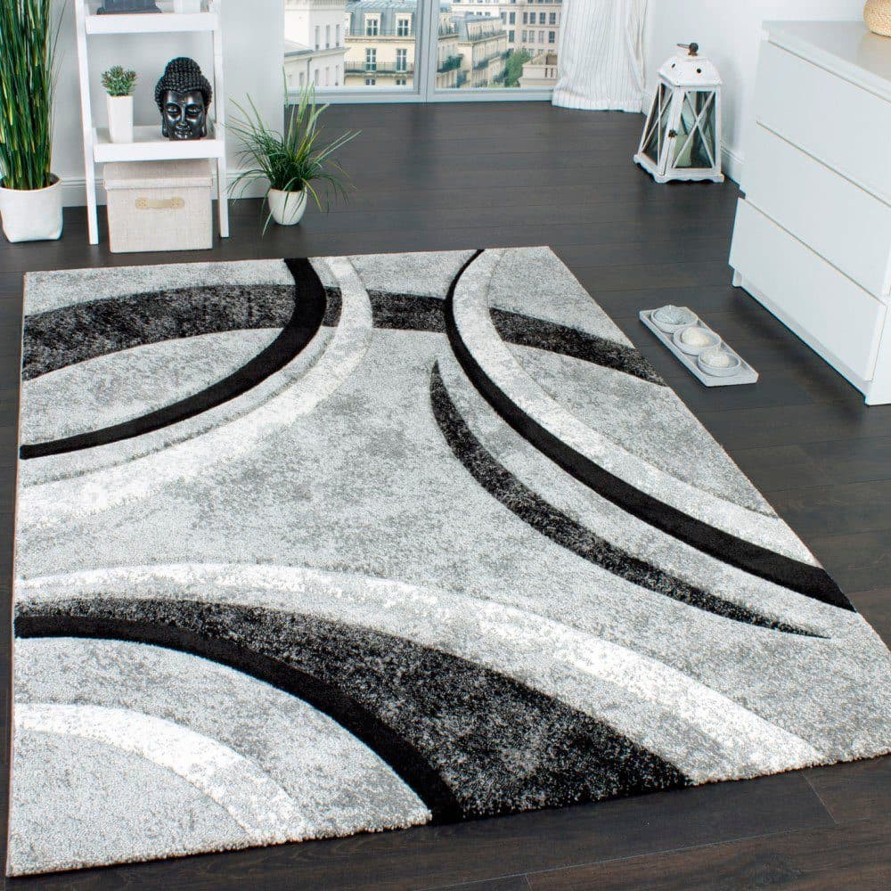 Paco Home Teppich Brillance 758 | Grau