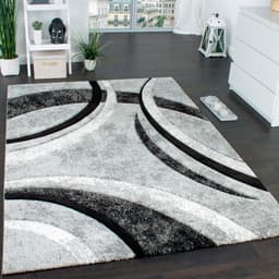 Paco Home Teppich Brillance 758 | Grau