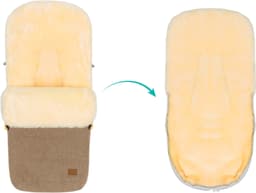 Fillikid Fußsack Bernina Wool | Braun