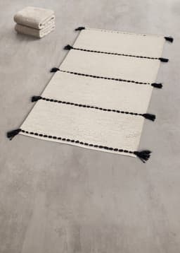 Kleine Wolke Badematte Travis | Beige