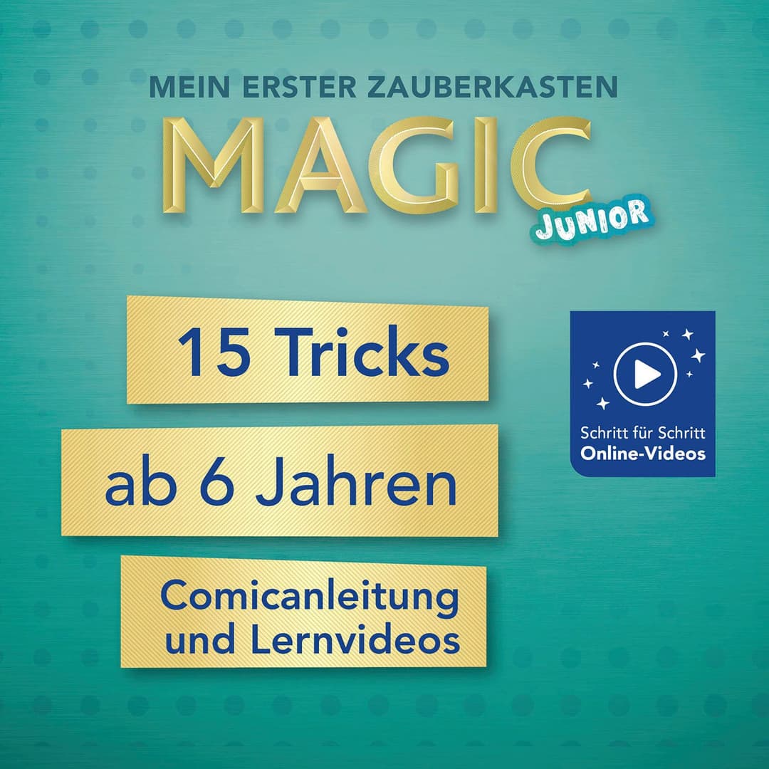 Kosmos Mein erster Zauberkasten Magic Junior | Mehrfarbig