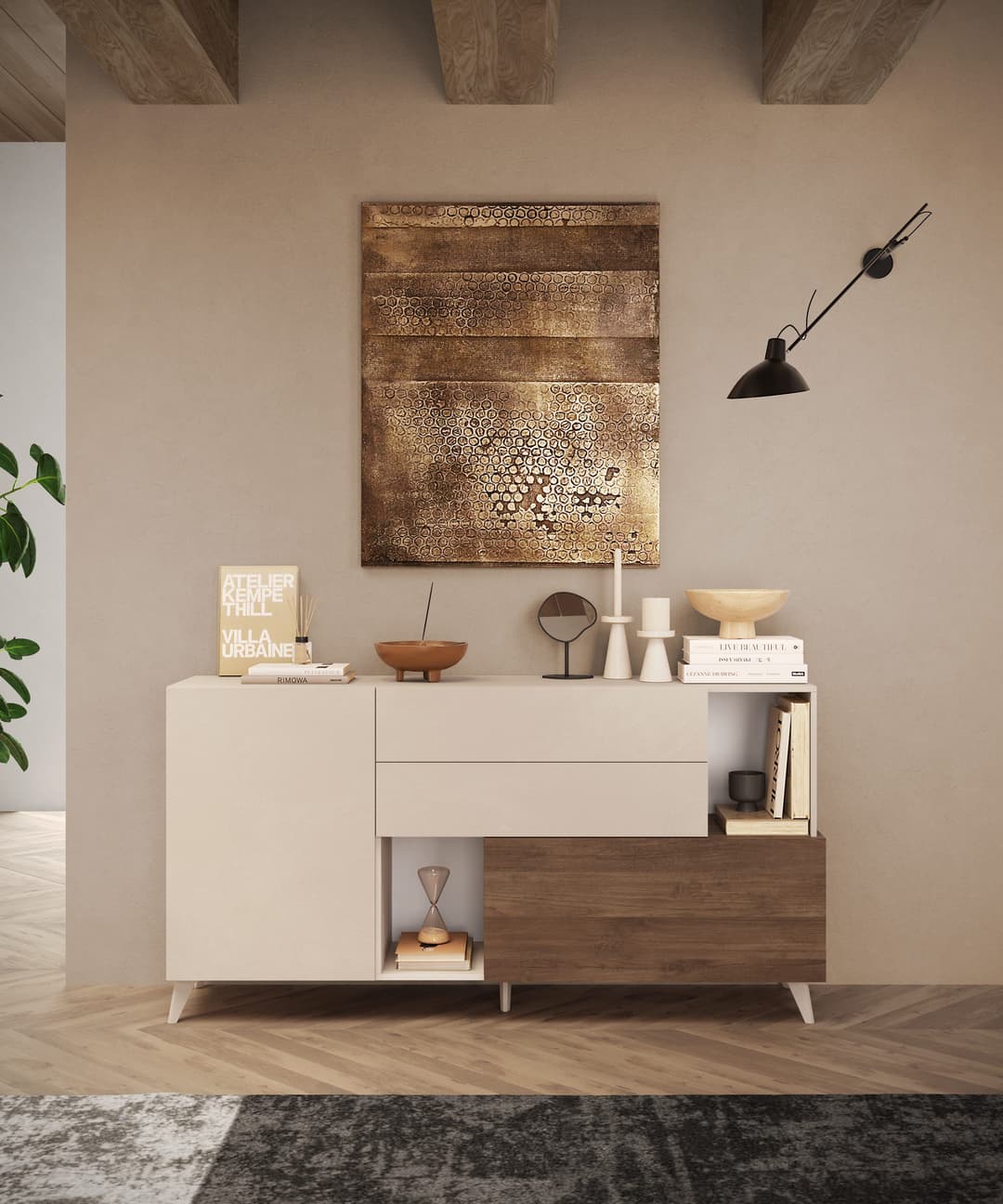 Home affaire Sideboard Monaco | Beige