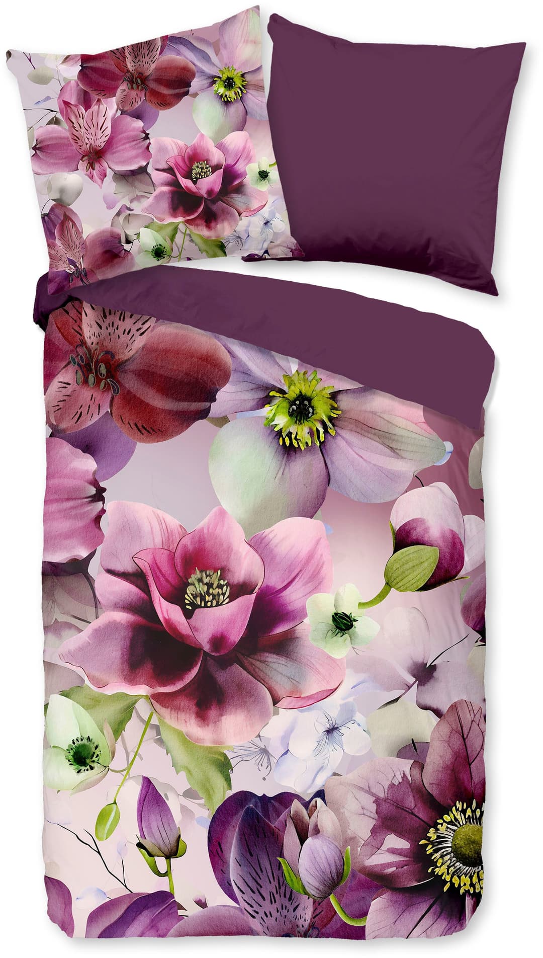 PURE luxury collection Wendebettwäsche Chimai | Rot