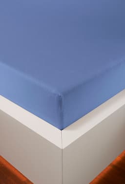 bellana Spannbettlaken Melone TOPPER | Blau