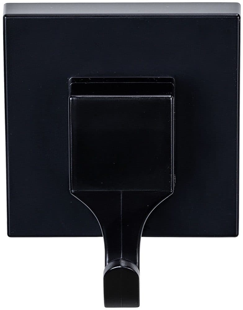 WENKO Wandhaken Vacuum-Loc® Modell Quadro | Schwarz