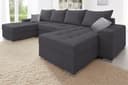 COLLECTION AB Wohnlandschaft Josy XL U-Form | Grau
