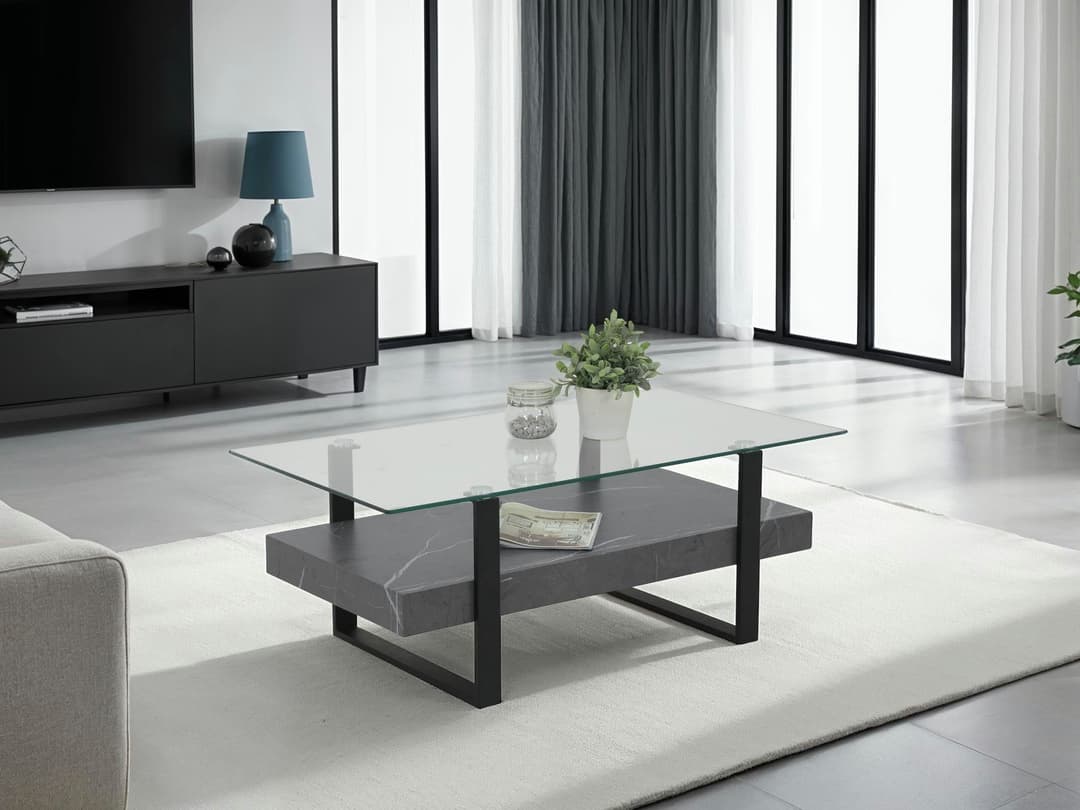 HELA Couchtisch KONRAD | Grau