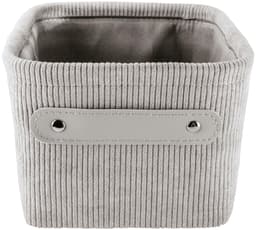 Kleine Wolke Aufbewahrungskorb Bedford | Grau