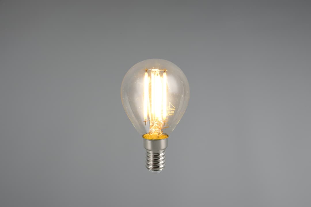 TRIO Leuchten LED-Filament Leuchtmittel Set E14 | Transparent