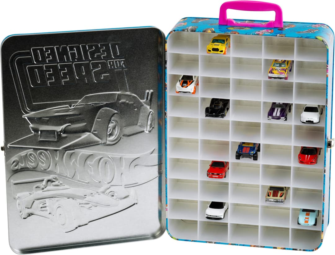 Hot Wheels Sammelkoffer für 50 Autos | Blau