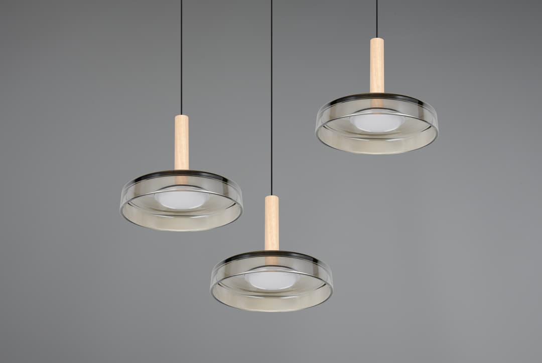 TRIO Leuchten CELESTE Pendelleuchte | Schwarz