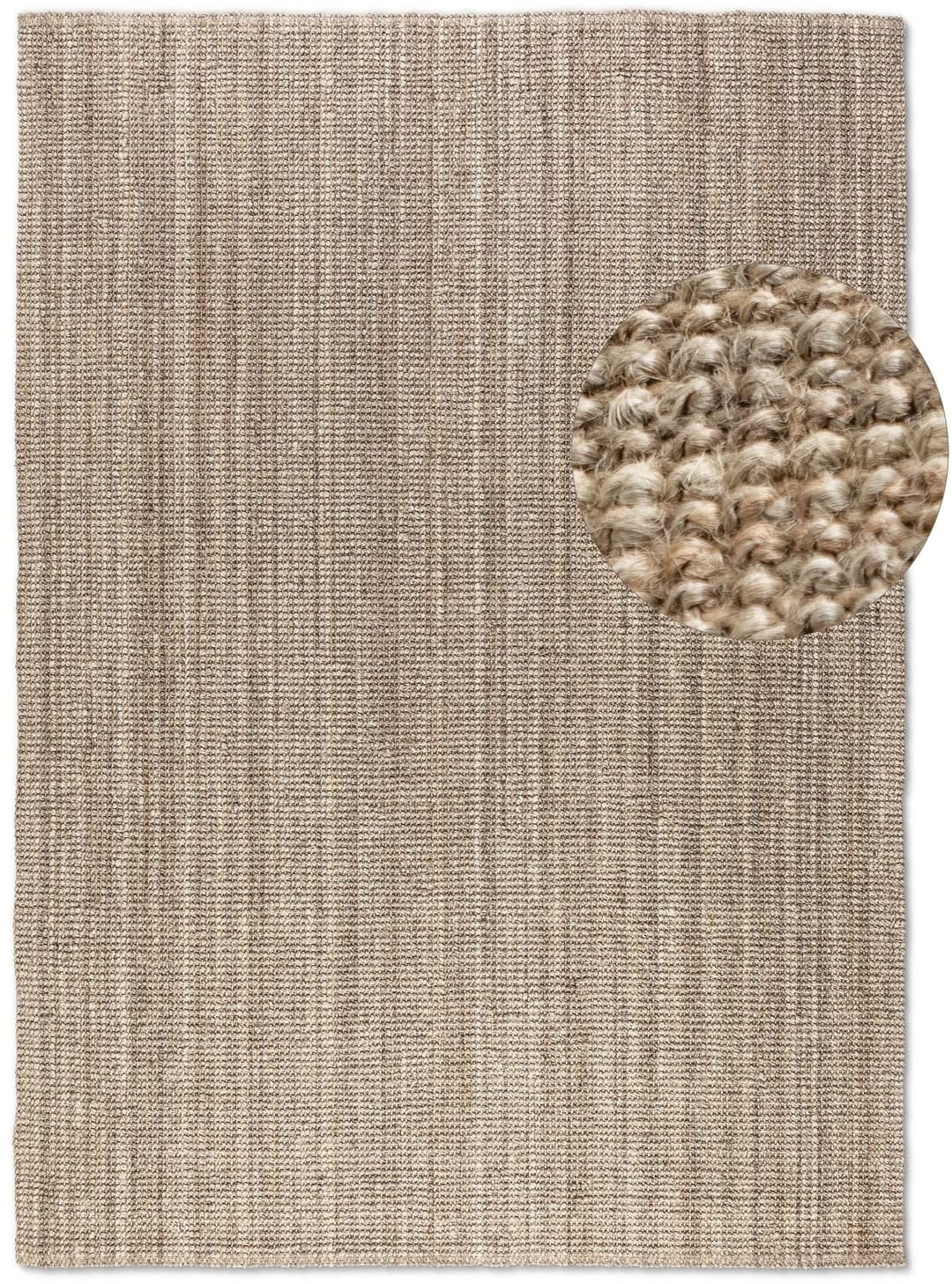 HANSE Home Teppich Jaipur Juteteppich | Braun
