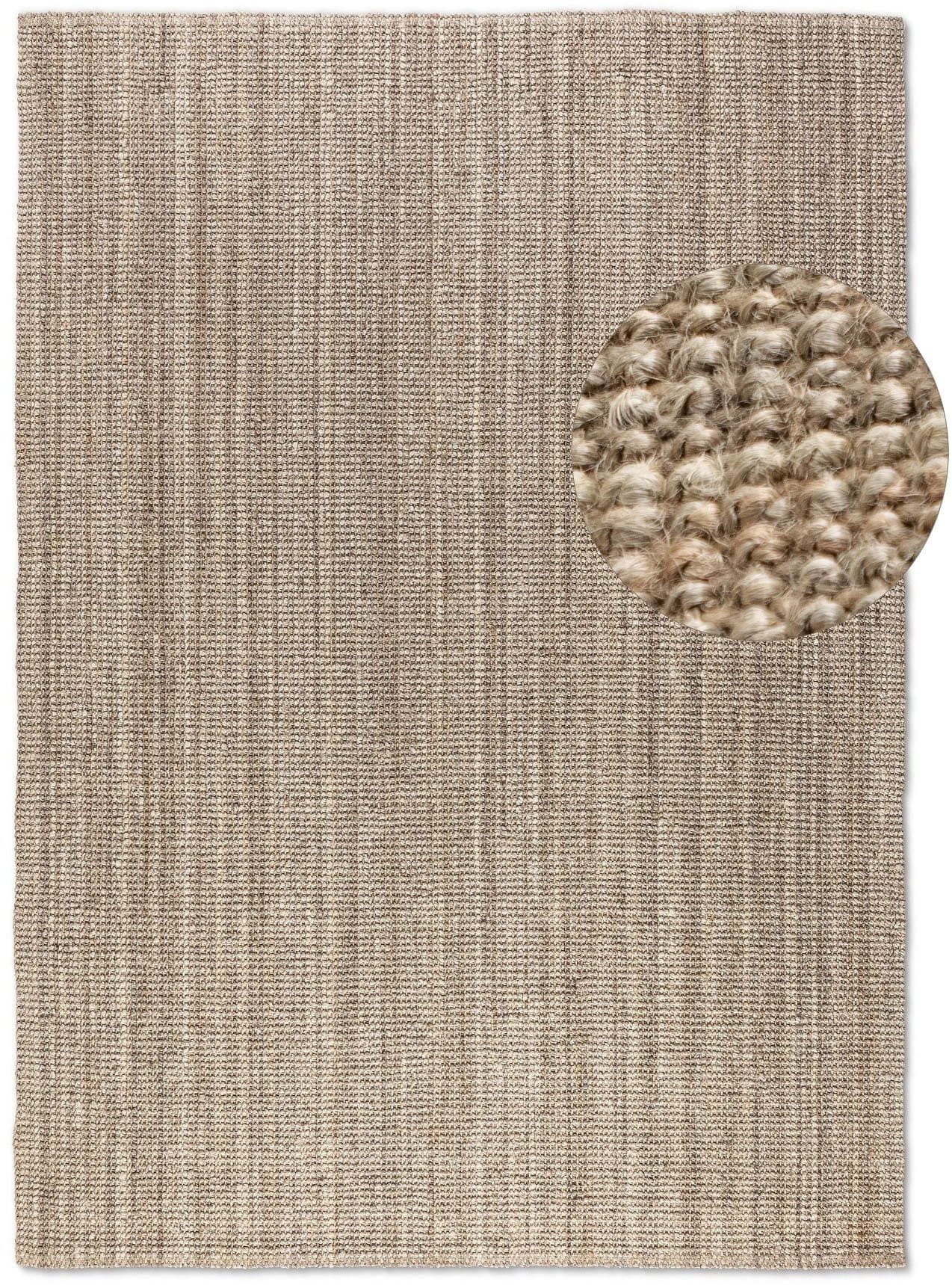 HANSE Home Teppich Jaipur Juteteppich | Braun