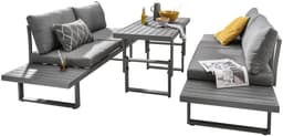 Destiny Gartenlounge-Set SEA POINT | Grau