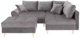 Home affaire Ecksofa Rice L-Form | Grau