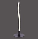JUST LIGHT LED Tischleuchte WAVE | Schwarz 3