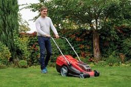 Einhell GE-CM 36/43 Li M Solo Akkurasenmäher | Rot