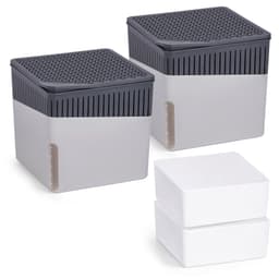 WENKO Luftentfeuchter Cube | Grau