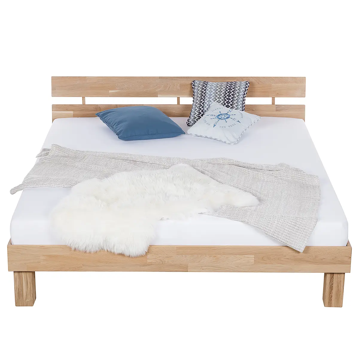 Massivholzbett AresWOOD | Holztöne