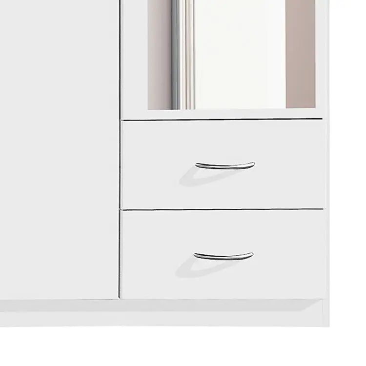 Drehtürenschrank III | Weiß