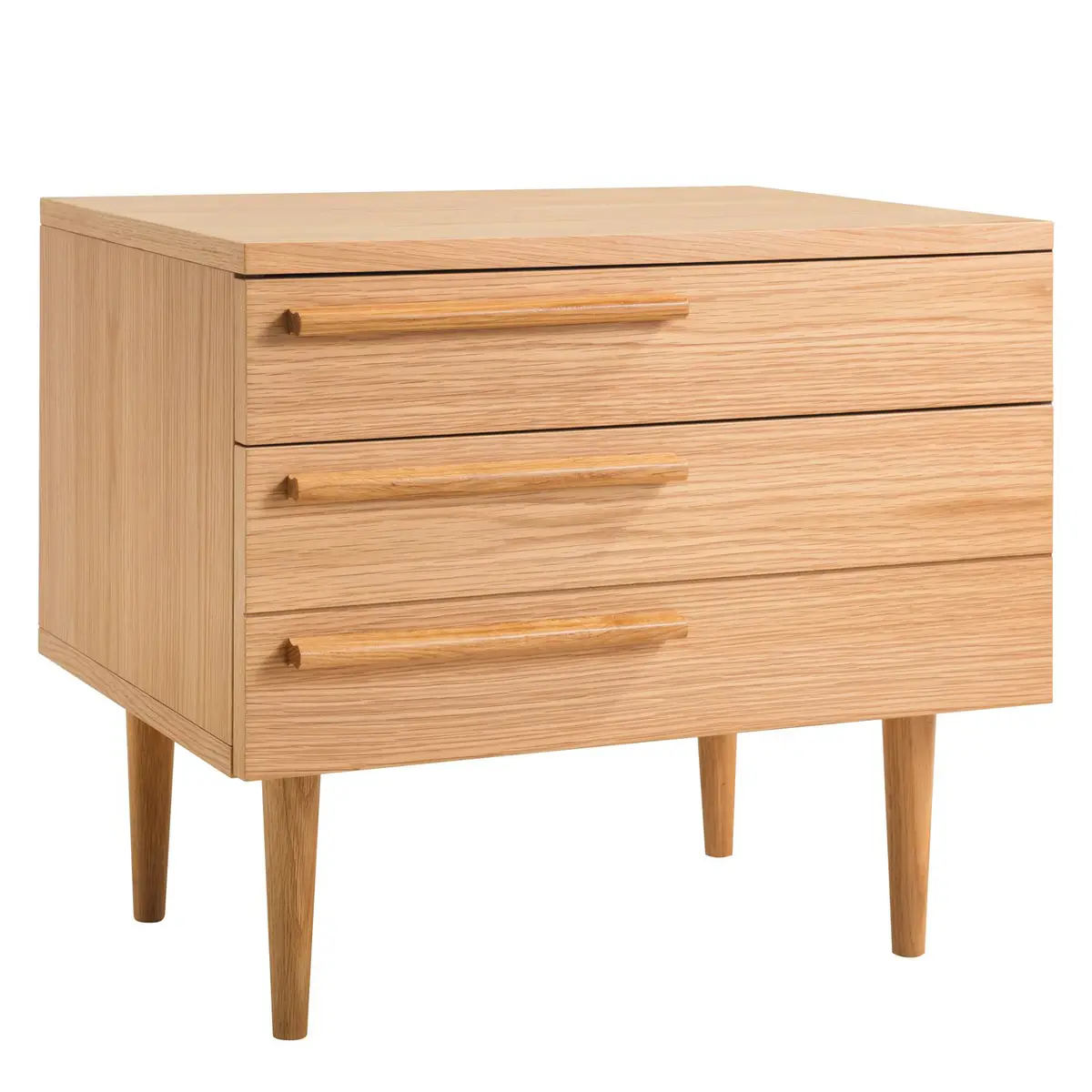 Nachtkommode MIDCENTURY | Braun