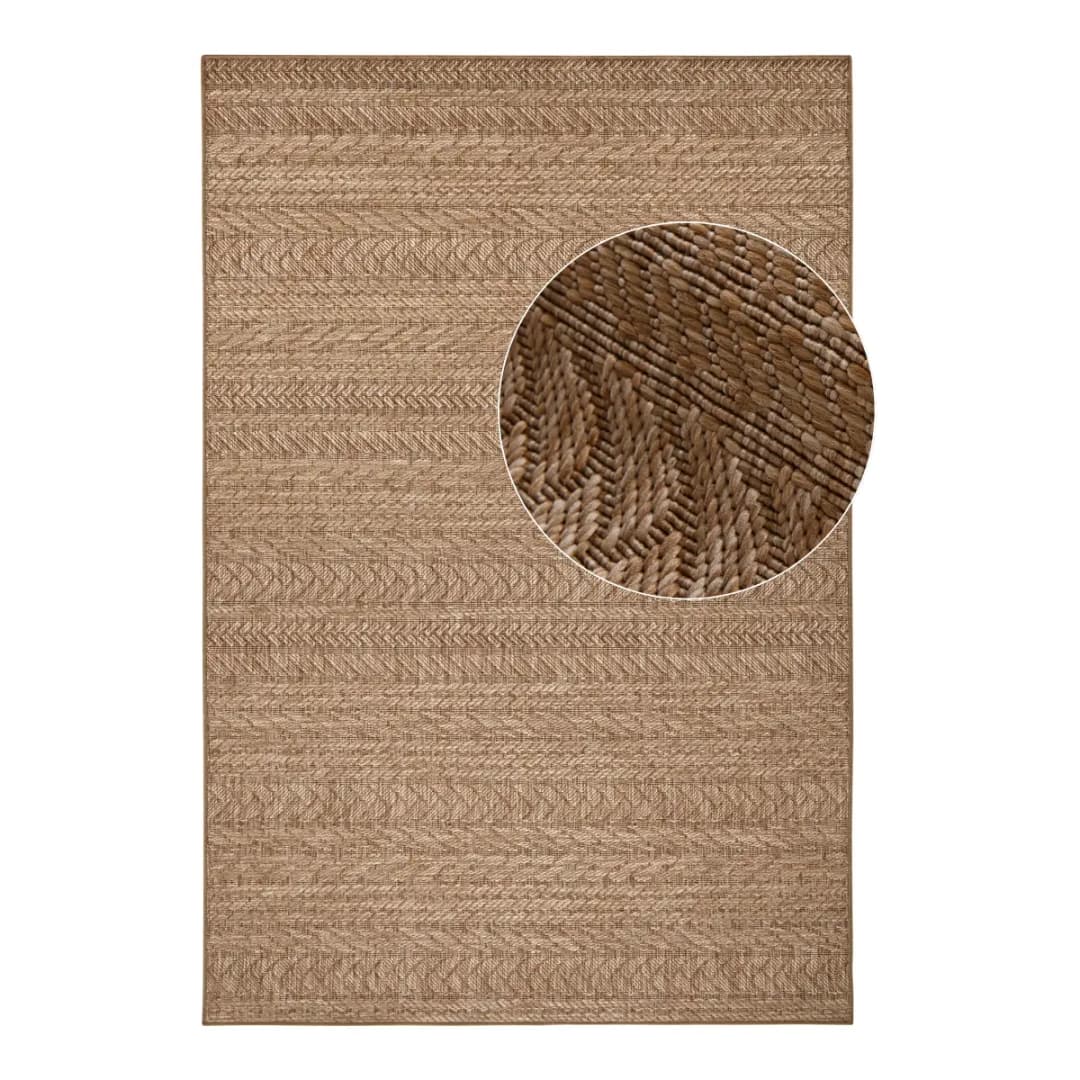 In- & Outdoorteppich Granado | Braun