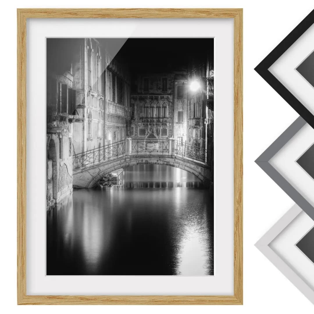 Bild Brücke Venedig IV | Holztöne