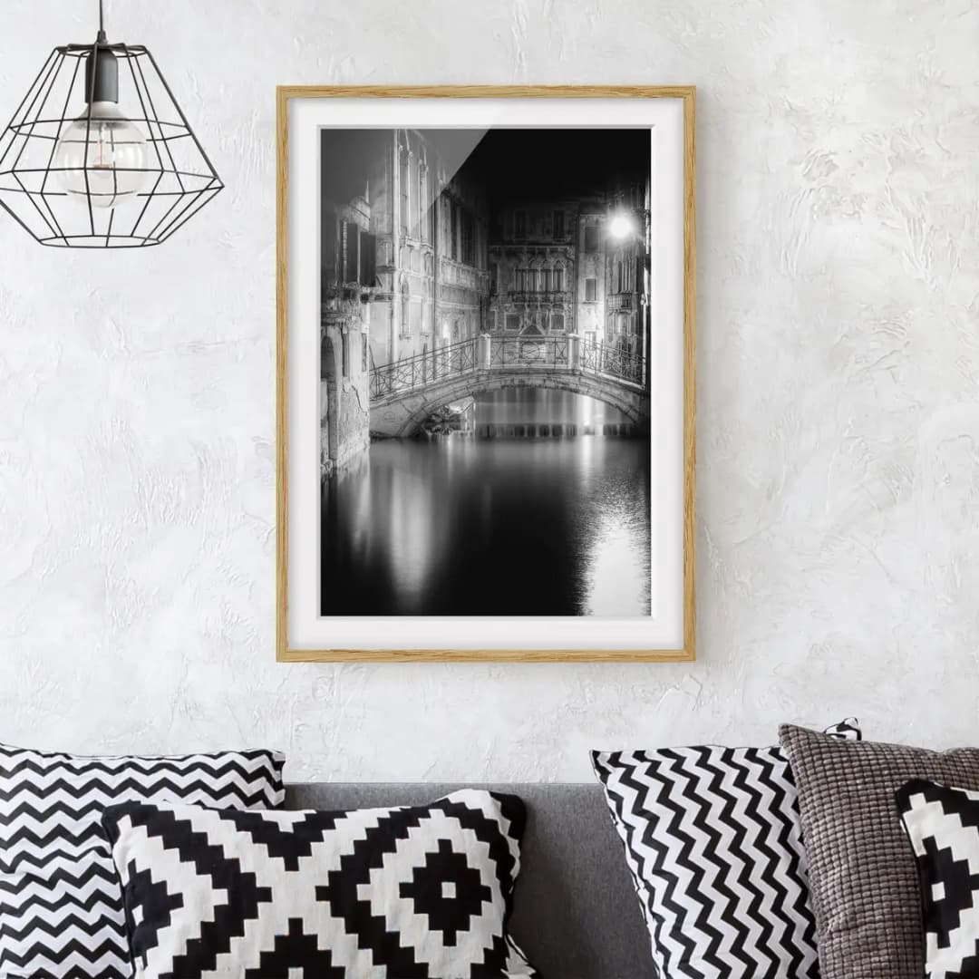 Bild Brücke Venedig IV | Holztöne