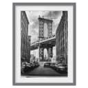 Bild Manhattan Bridge in America III | Schwarz