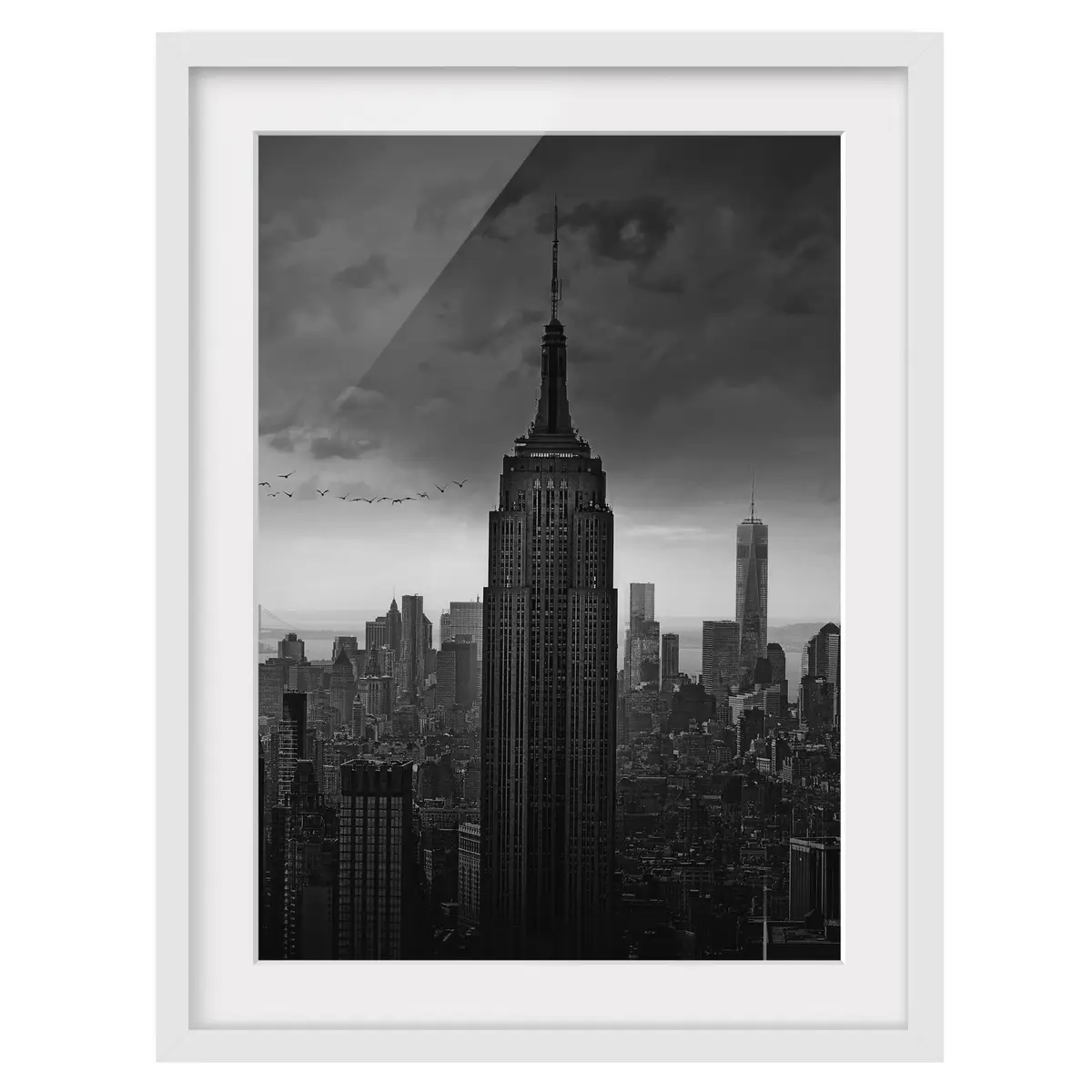 Bild New York Rockefeller View II | Schwarz