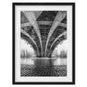 Bild Under The Iron Bridge I | Schwarz