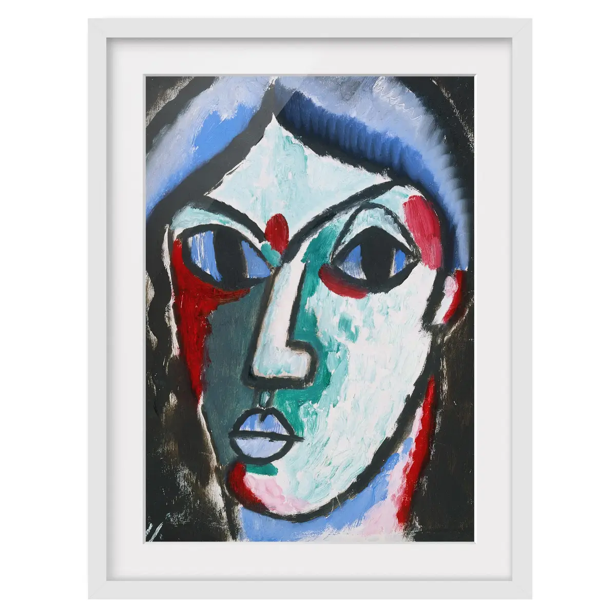 Bild Portrait eines Mannes II | Mehrfarbig