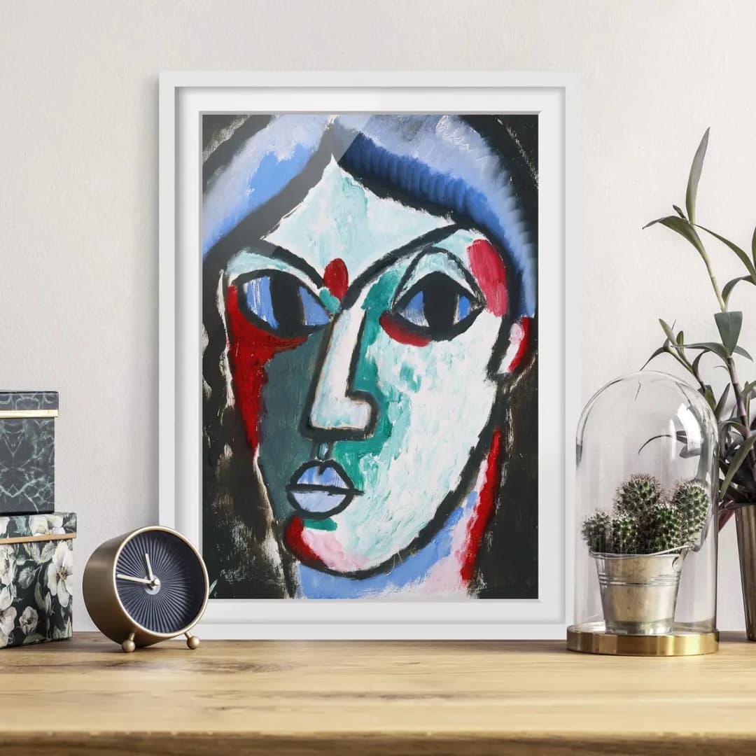 Bild Portrait eines Mannes II | Mehrfarbig