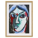 Bild Portrait eines Mannes IV | Holztöne