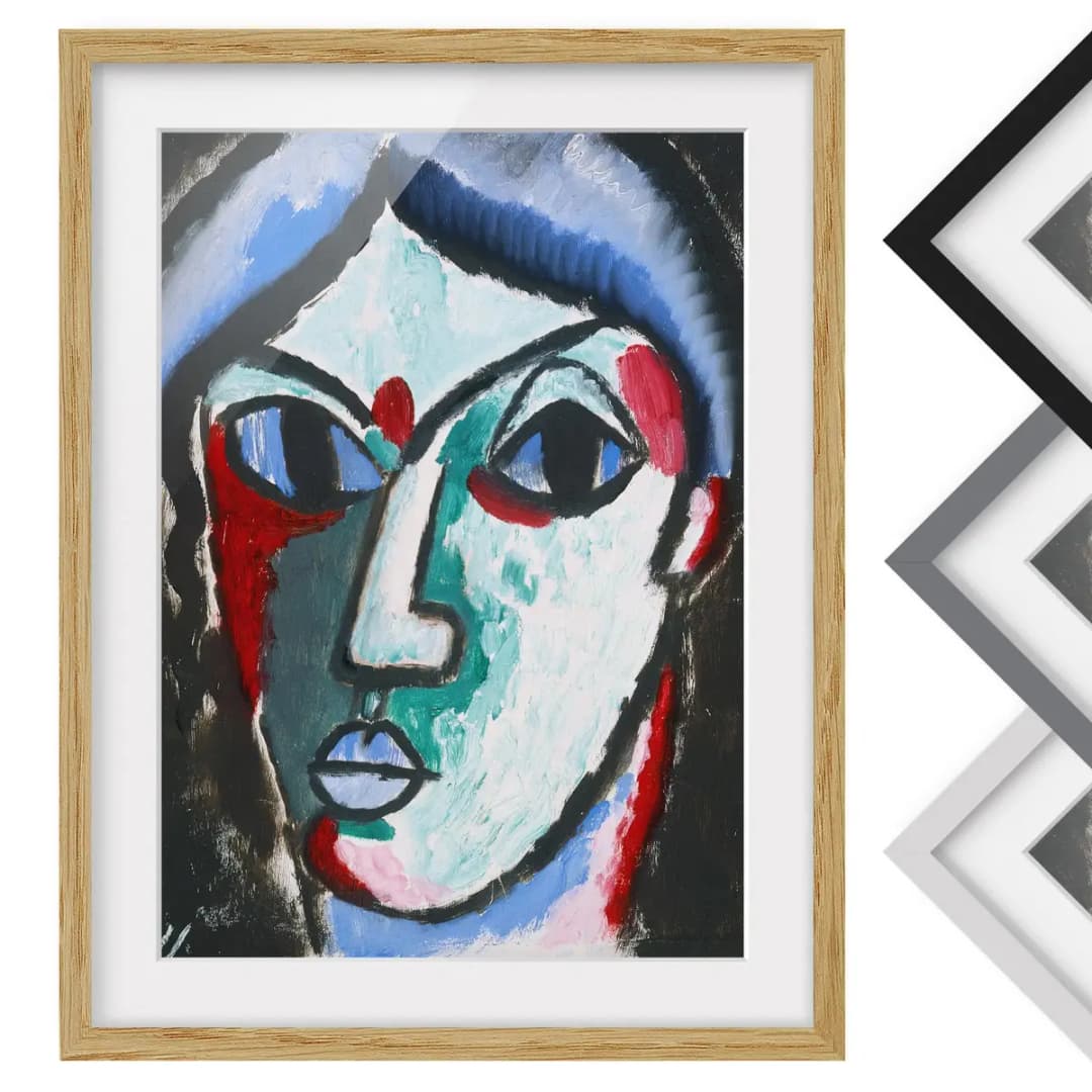 Bild Portrait eines Mannes IV | Holztöne