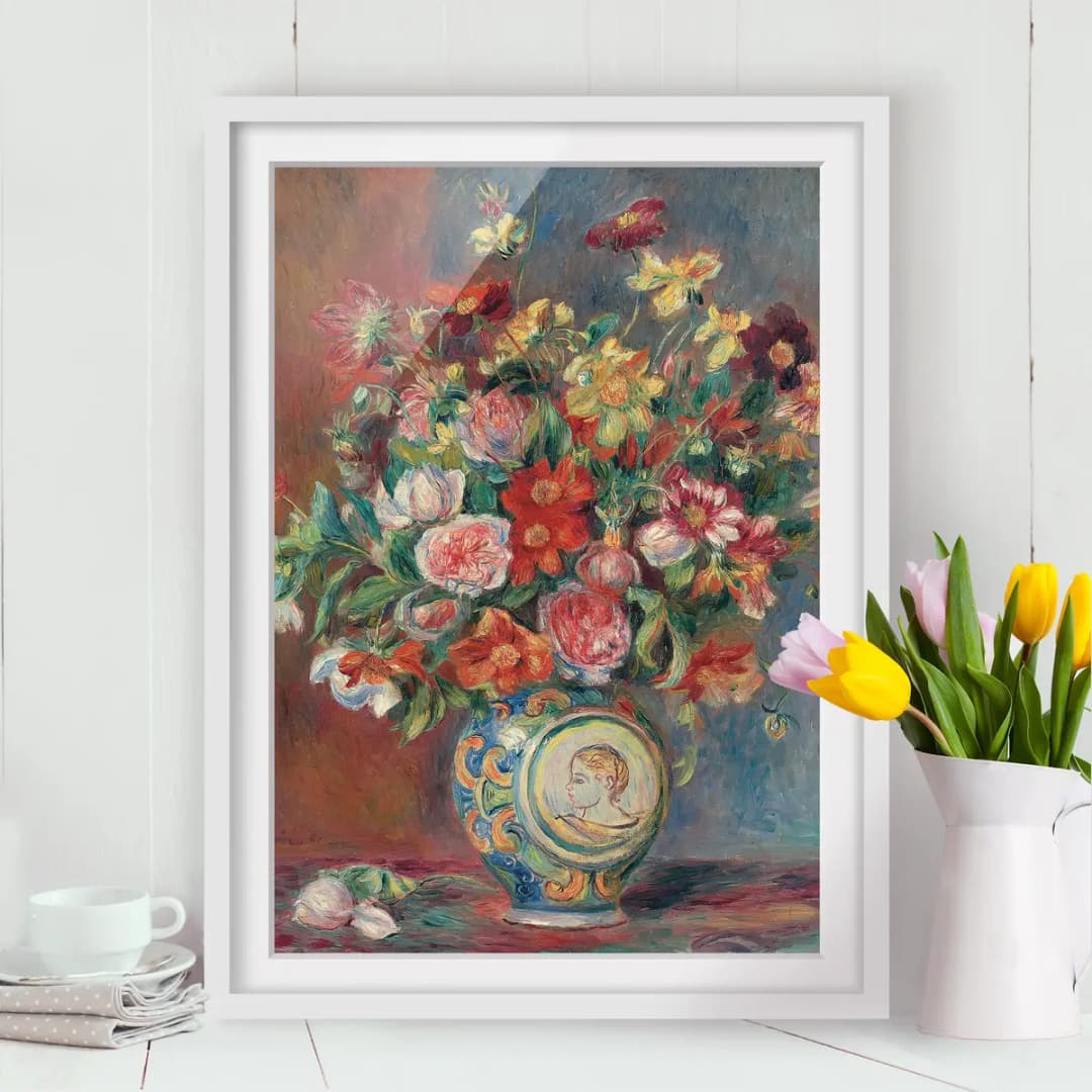 Bild Blumenvase II | Mehrfarbig