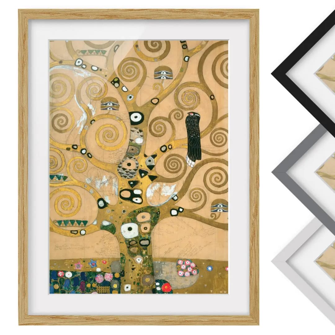 Bild Der Lebensbaum IV | Gold