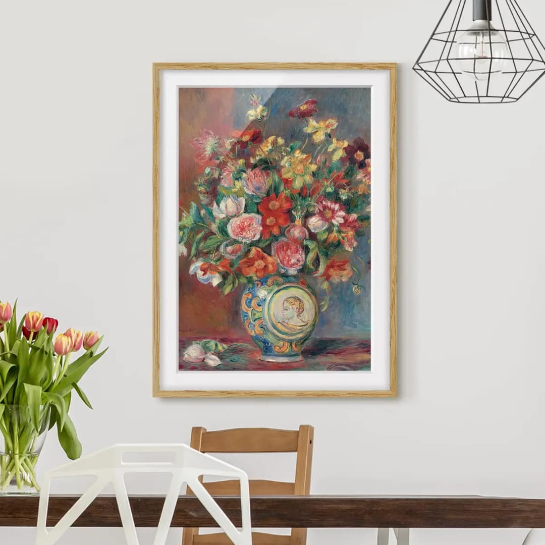 Bild Blumenvase IV | Holztöne