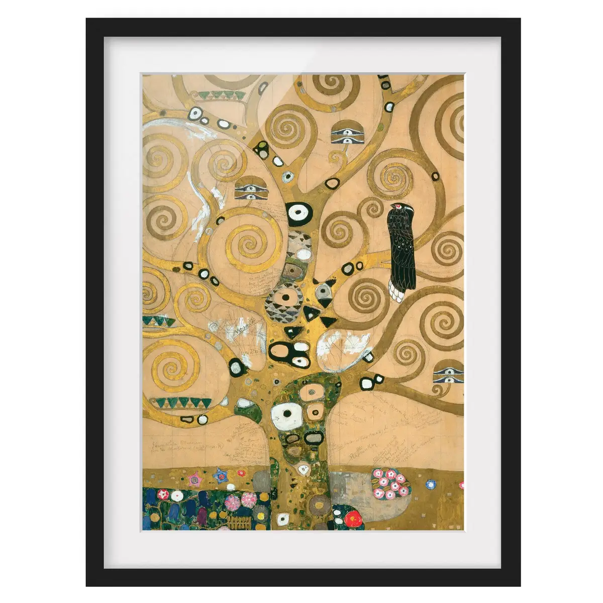 Bild Der Lebensbaum I | Gold