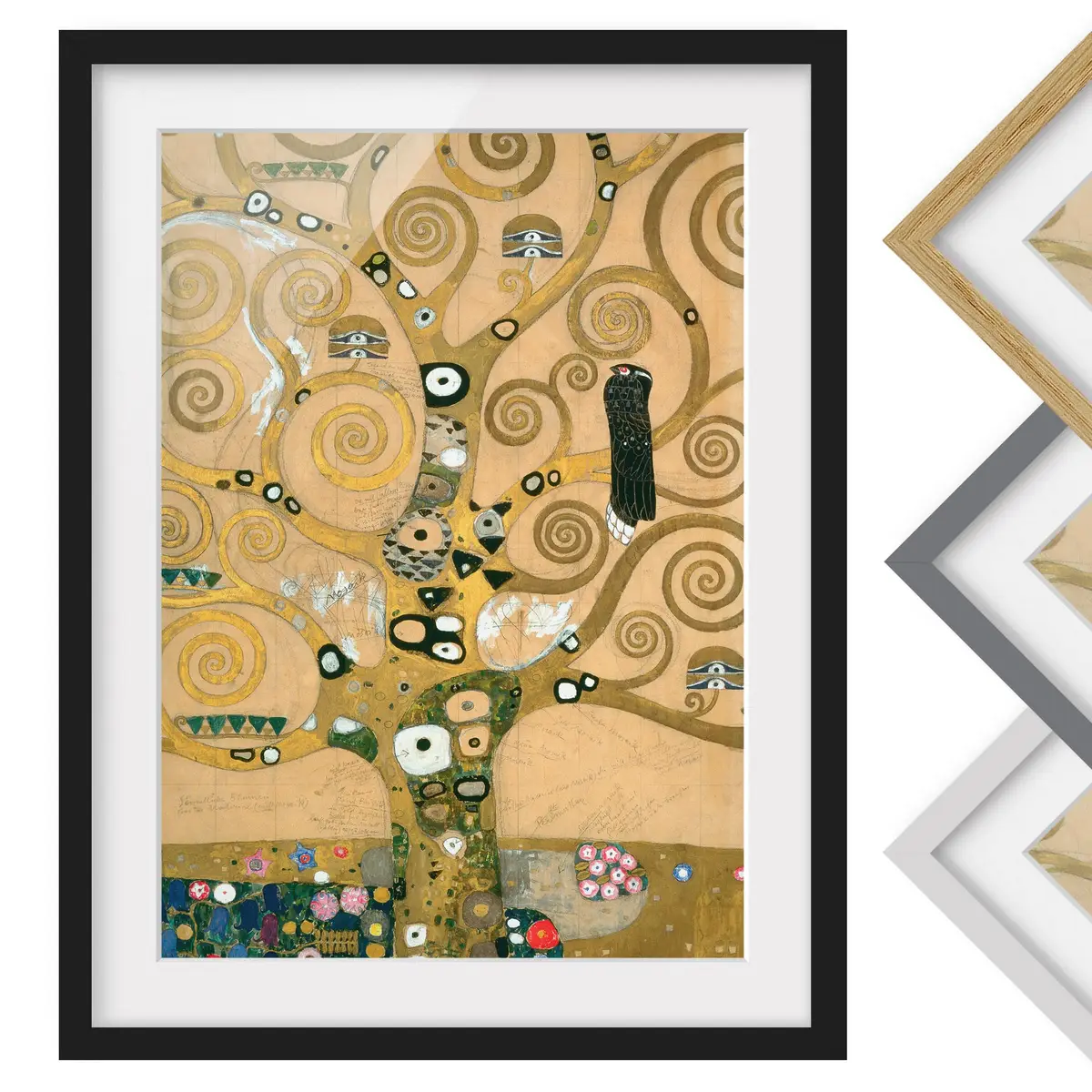 Bild Der Lebensbaum I | Gold