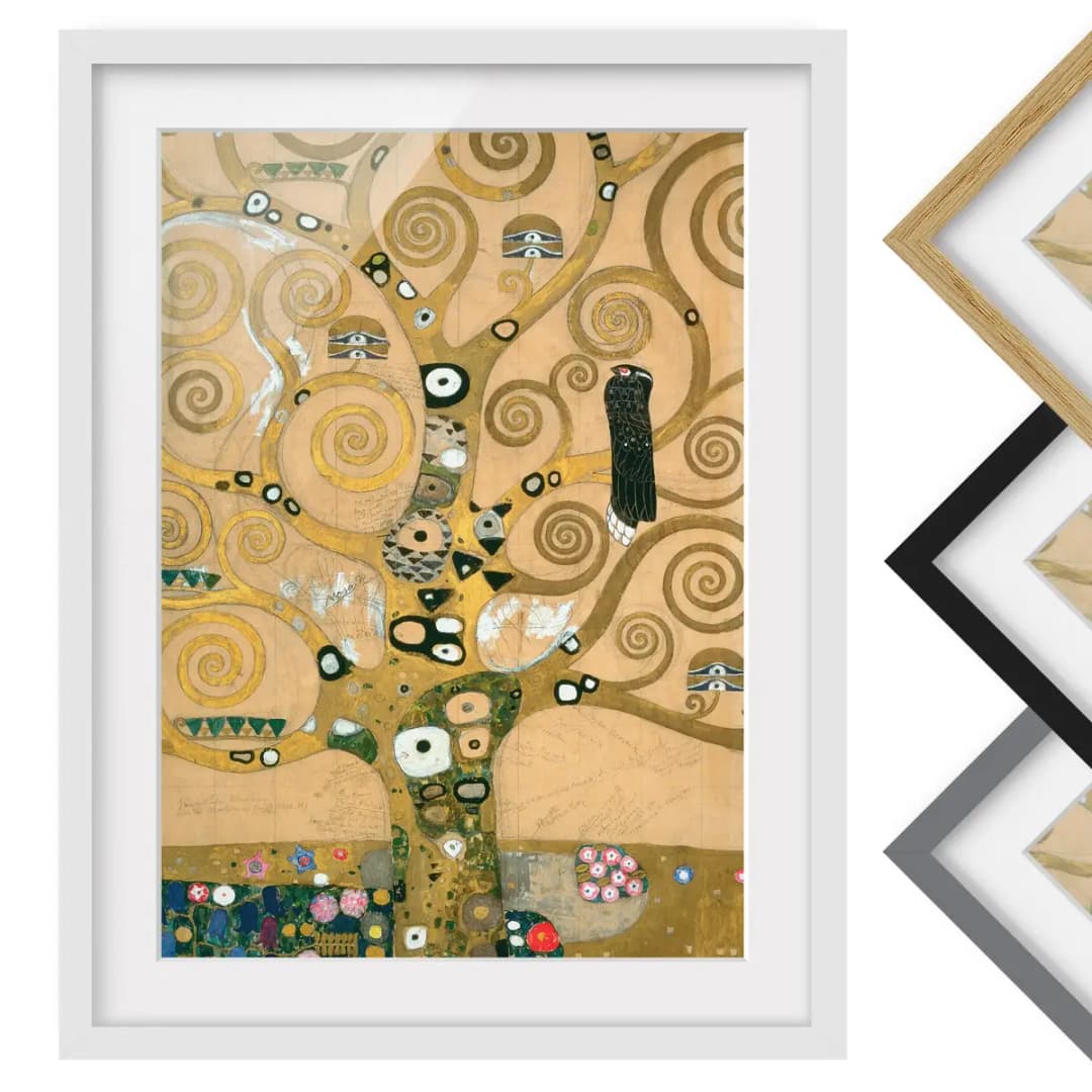 Bild Der Lebensbaum II | Gold