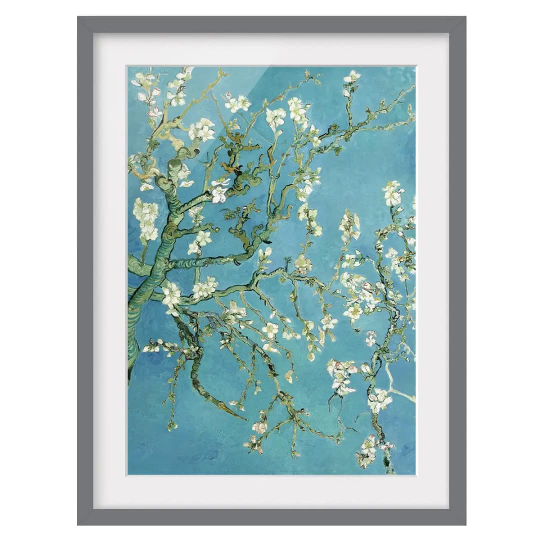 Bild Mandelblüte III | Holztöne